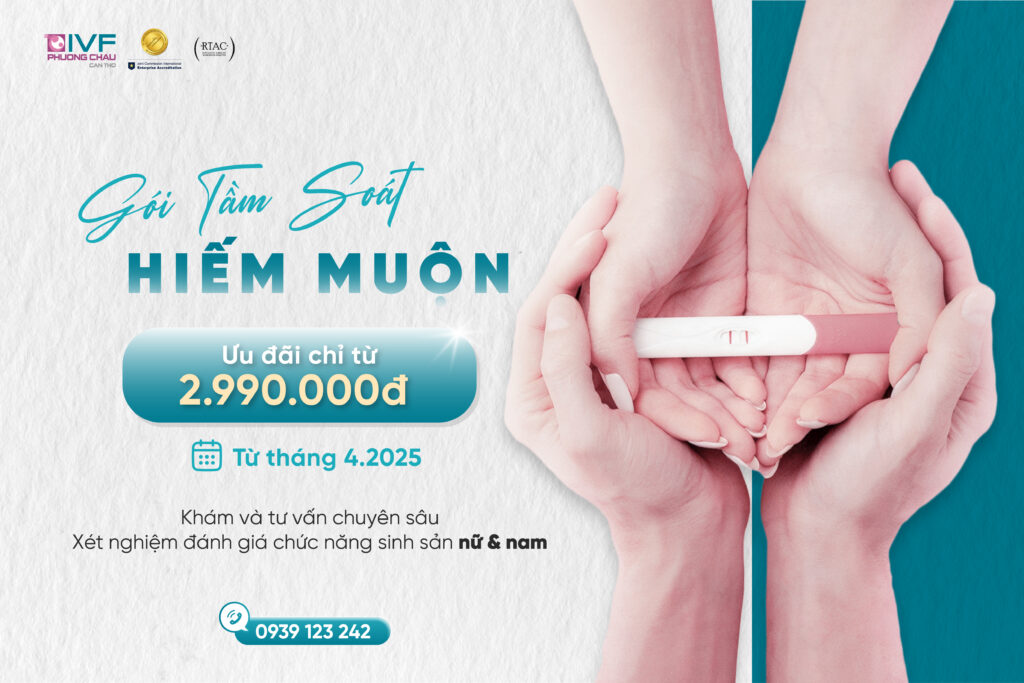 Gói Tầm Soát Hiếm Muộn Chỉ Từ 2.990.000đ