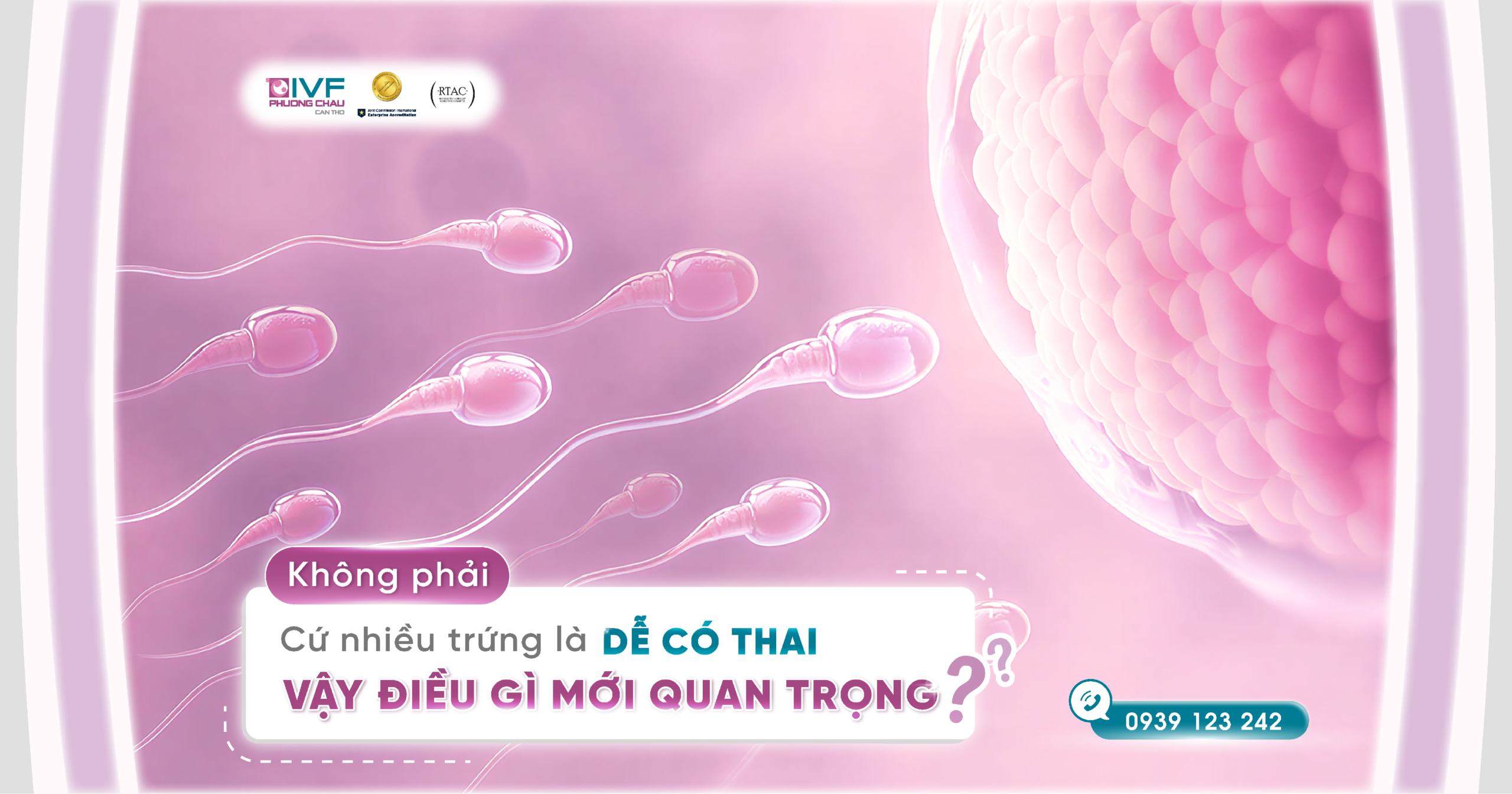 Không phải cứ nhiều trứng là dễ có thai